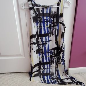 Status asymmetrical tank top size S